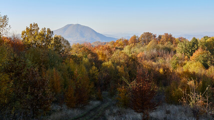 autumn in the mountains