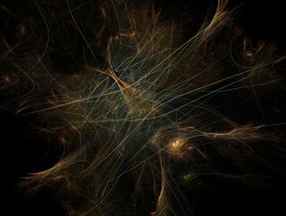 Imaginatory fractal abstract background Image