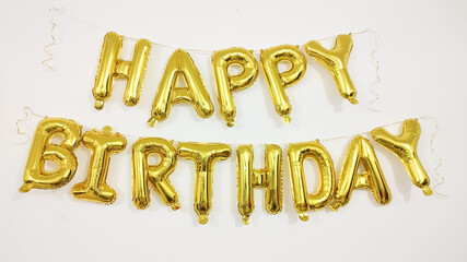 Happy birthday decoration background