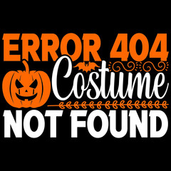 error 404 costume not found