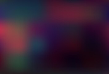 Dark Pink vector blurred bright template.