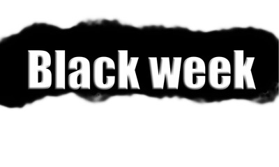 black week background