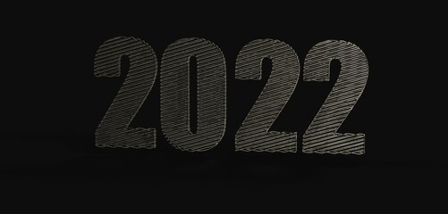 Jahr 2022 in 3D