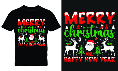 Christmas, Santa, Gift T-shirt design, 2021