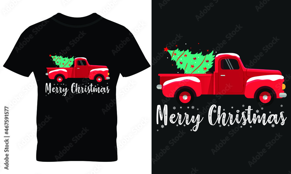 Sticker Christmas, Santa, Gift T-shirt design, 2021