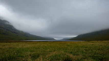 clouds over mountain