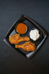 fried chicken drumsticks