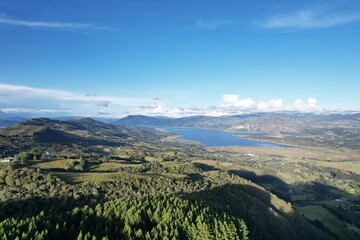 panorama of the mountains