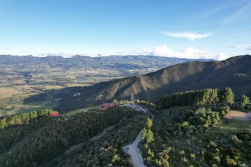 view from the top of the mountain