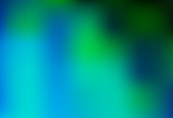 Obraz premium Light Blue, Green vector blur pattern.