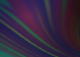 Fototapeta premium Dark BLUE vector glossy bokeh pattern.