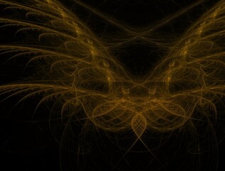 Imaginatory fractal abstract background Image