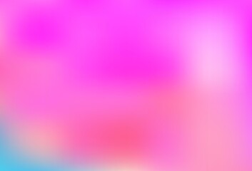 Light Pink vector glossy bokeh pattern.