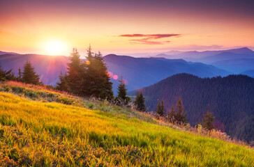 Fototapeta na wymiar mountain landscape