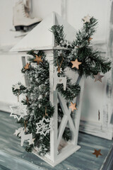 Christmas xmas and New Year holidays decoration