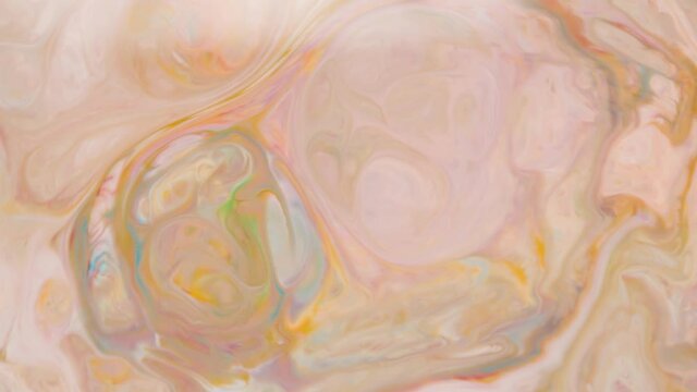 Fluid art drawing video, trendy acryl texture with flowing effect. Organic swirl and paint explosion. Liquid marble texture. Fluid art