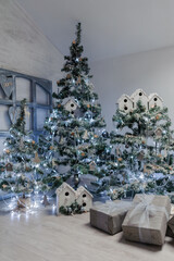 Christmas xmas and New Year holidays decoration on christmas tree