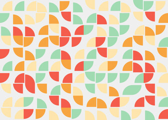 Abstract Geometric Pattern generative computational art illustration