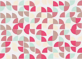 Abstract Geometric Pattern generative computational art illustration