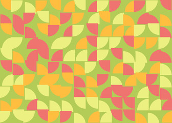 Abstract Geometric Pattern generative computational art illustration