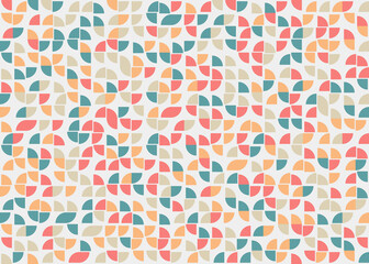 Abstract Geometric Pattern generative computational art illustration