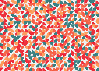 Abstract Geometric Pattern generative computational art illustration