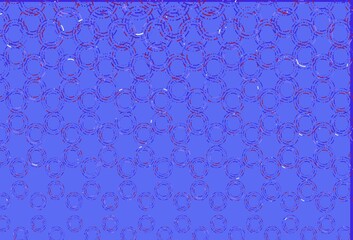 Light pink, blue vector pattern with spheres.