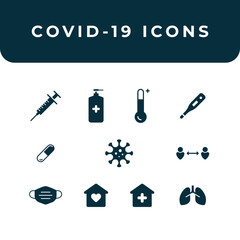 COVID-19 icons