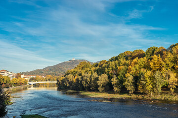 Autumn in Turin, Piedmont, Italy