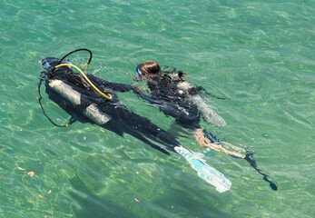 scuba diving training course for beginners