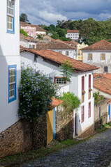 Fototapeta na wymiar Ouro Preto, Brésil, ville 