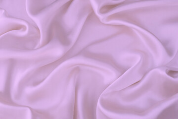 シルクのドレープ　紫