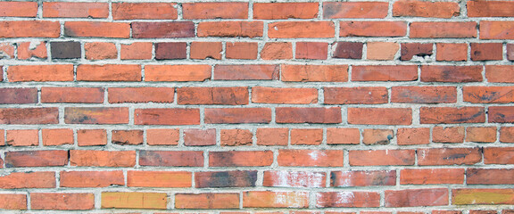 Wall from old bricks. Perfect as a background or texture.