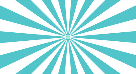 Sunburst or sun burst retro background. Ray stripes.