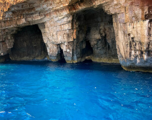 Caves of Southern Vis, Croatia