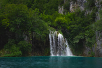 Fototapeta na wymiar Veliki Buk, Plitvice Lakes