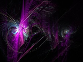 Imaginatory fractal abstract background Image