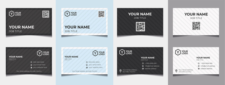 Minimal and Simple set of business card template