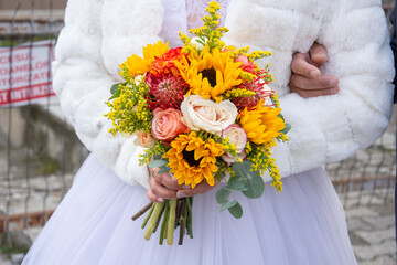  Bohemian Bridal Bouquet  