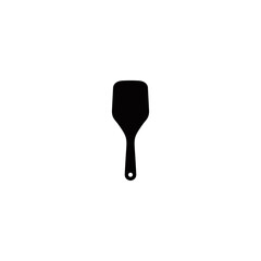 Spatula simple flat icon vector illustration