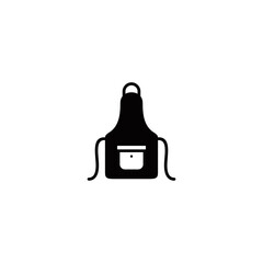 Apron simple flat icon vector illustration