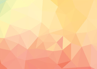 Simple brown yellow background consisting Abstract triangle
