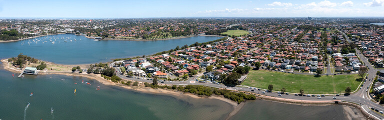 Rodd Park in the Sydney suburb of Fivedock, Australia.