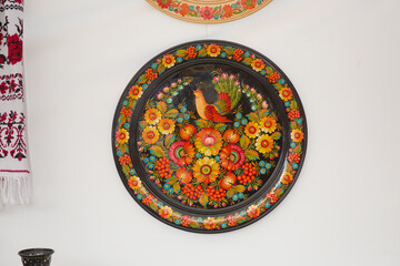 Ukrainian painted wood crafts