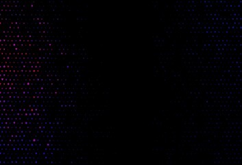 Dark blue, red vector pattern with symbol of cards.