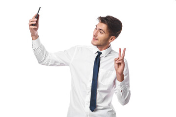 manager phone communication success work office official