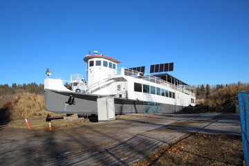 Boat On Land, Whitemud Park, Edmonton, Alberta