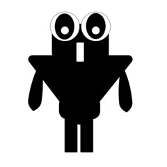 Penguin cartoon icon design, owl cartoon icon design, frog cartoon icon design and other cartoon characters in the form of web concept illustration