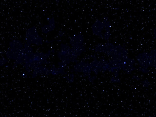 Starry night sky.  Galaxy space background.  Stars in the nights. 