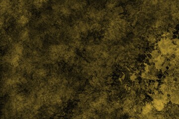 Abstract modern gold black background. Tie dye pattern.